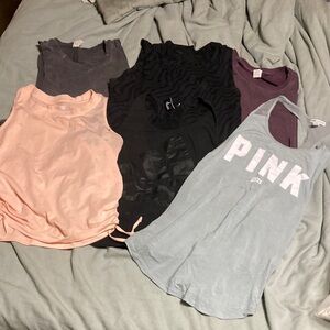 Workout tank top bundle-all small